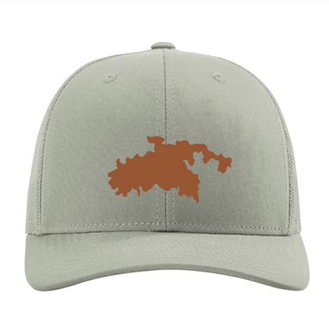 ISLAND OF ST. JOHN LEATHER PATCH HAT